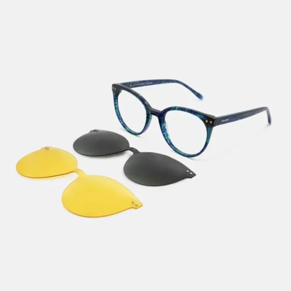 Gafas MIRO JEANS MJ Clip-On Debod C4 – Azul/Verde/Amarillo