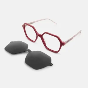 Gafas BE HAPPY BH Clip-On Nagusi C4 – Rosa/Negro