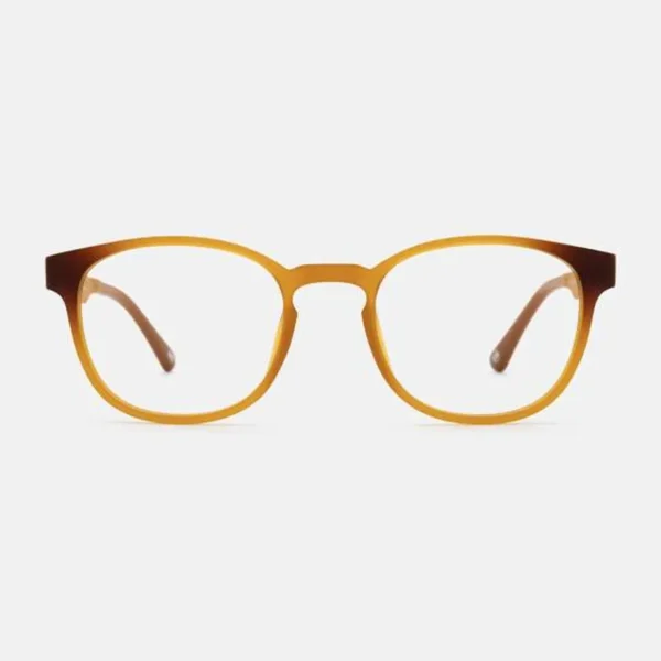 Gafas BE HAPPY BH Clip-On Quiros C3 – Caramelo/Caramelo - Imagen 2