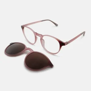 Gafas BE HAPPY BH Clip-On Vista Sol C3 – Rosa/Nude