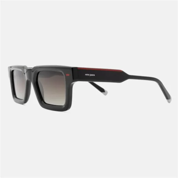 Gafas de Sol Miro Jeans MJS Twisted C1 – Negro Atrevido con Lentes Polarizadas - Imagen 2