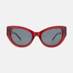 Gafas de Sol Be Happy BHS Guerrero C3 – Rojo Vibrante con Lentes Polarizadas