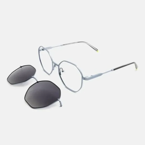 Gafas MIRO JEANS Clip-On Murano Azul Claro/Negro Polarizadas