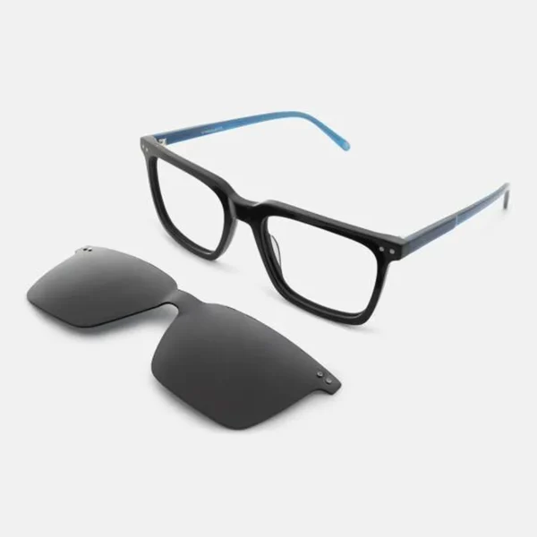 Gafas BE HAPPY BH Clip-On Navas C1 – Negro/Negro